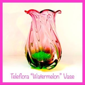 🏠 Teleflora “Watermelon” Vase